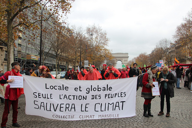 Paris Climate Protesters