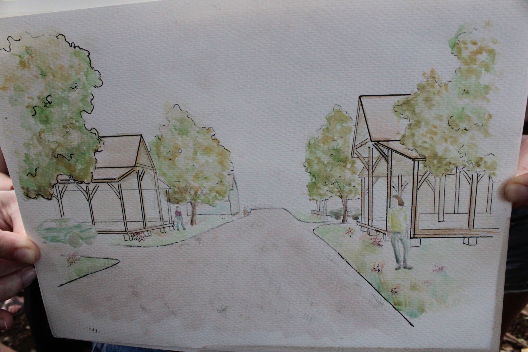 Carriage houses sketch