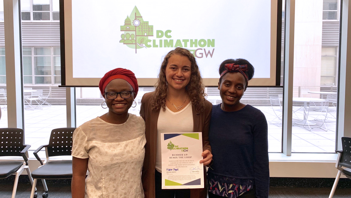 DC Climathon 2019: Could sustainable fashion be the future?
