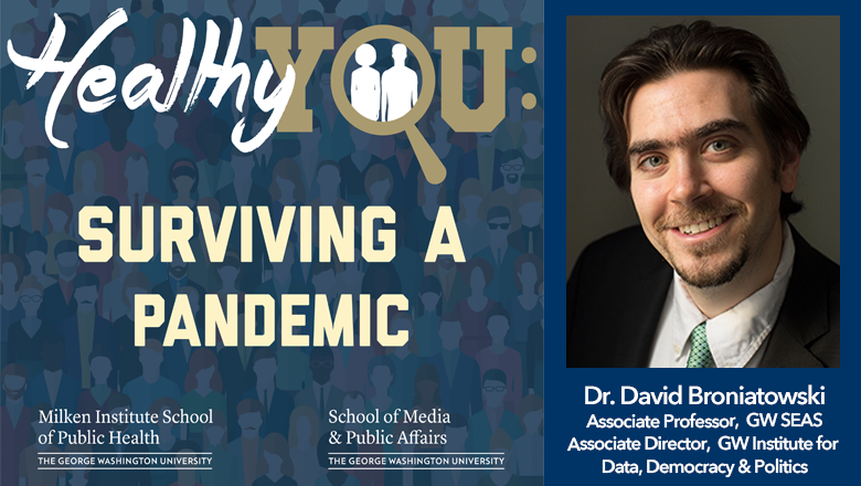 Surviving a Pandemic podcast: Dr. David Broniatowski