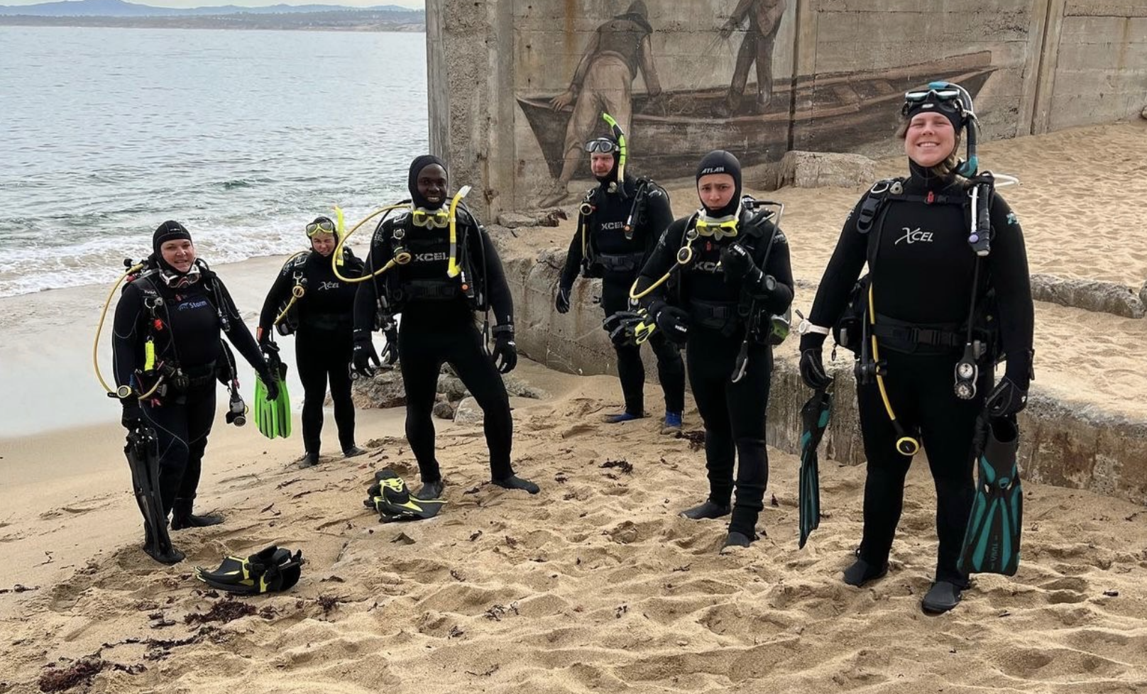 Snickers and sea otters: Diving for hope