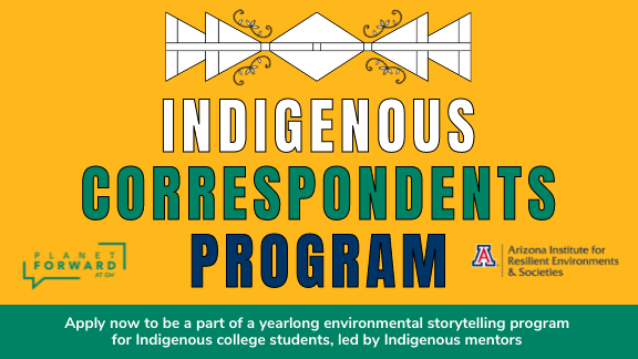 Introducing the inaugural Indigenous Correspondents Cohort - Planet Forward