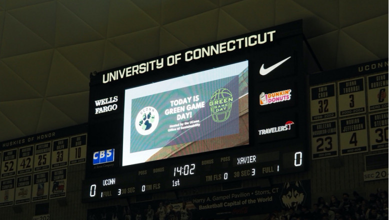 UConn’s Office of Sustainability uses sports platform to propose a Green Athletics program