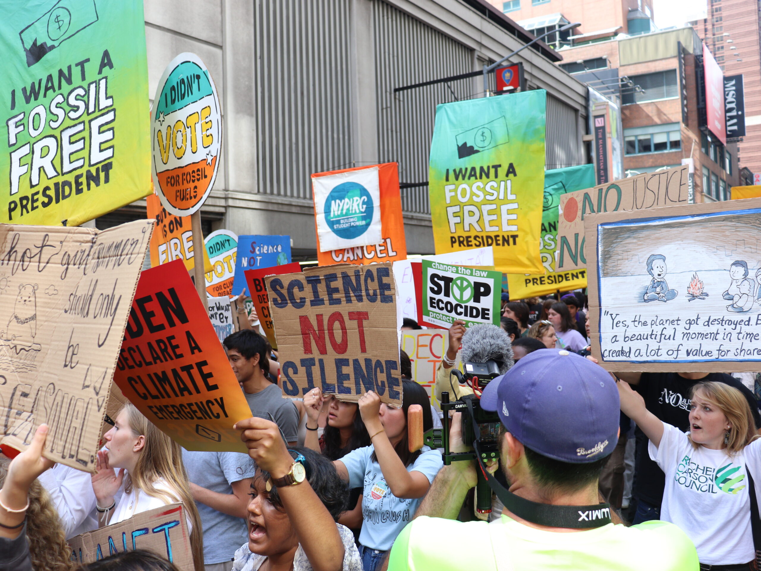 A realization of tomorrow: A Rachel Carson Council Fellow reflects on the NYC March to End Fossil Fuels