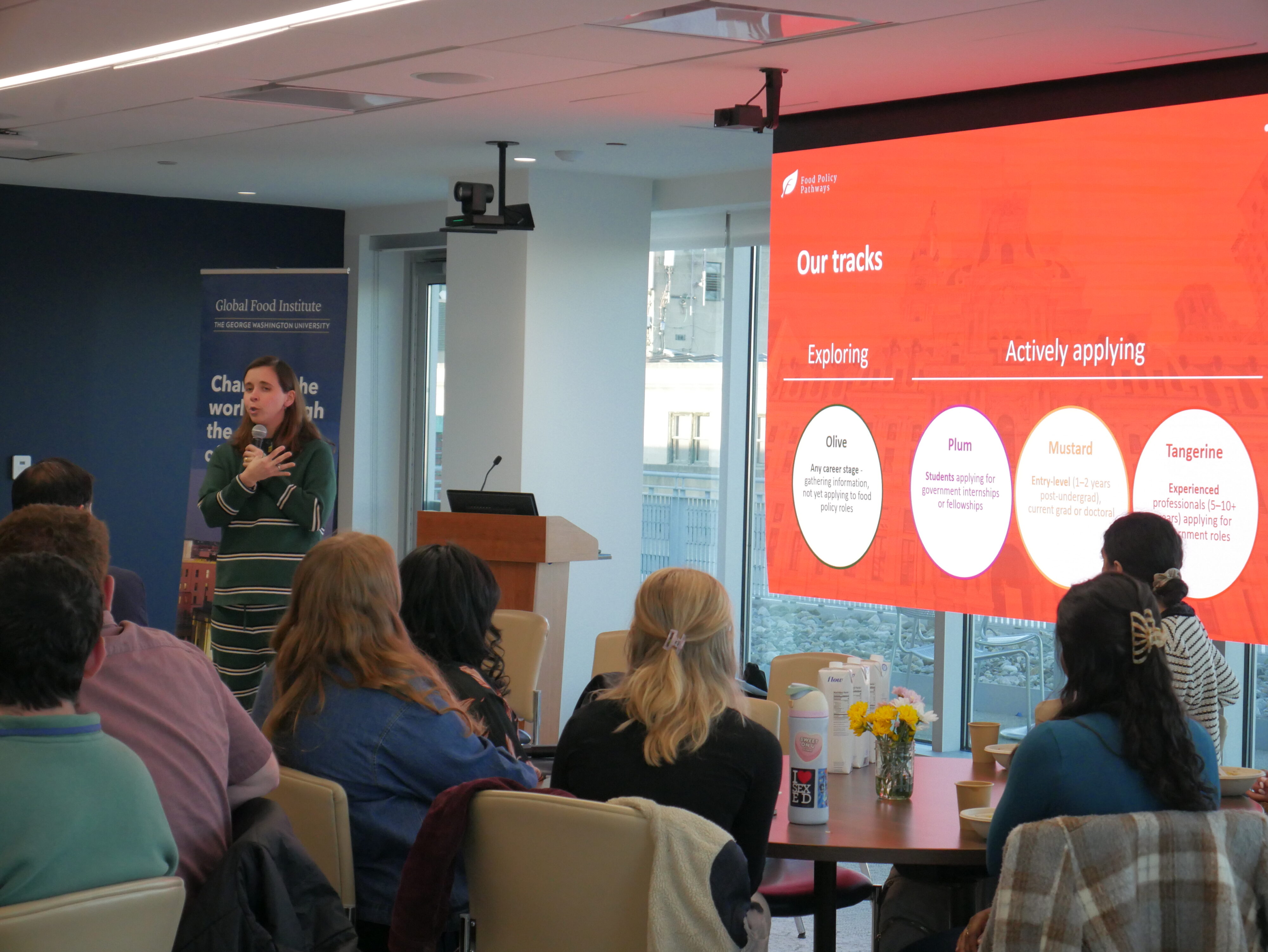 Food policy leaders discuss careers, systems, and impact at the George Washington University